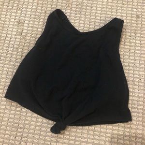Aerie Cropped Razorback Workout Top